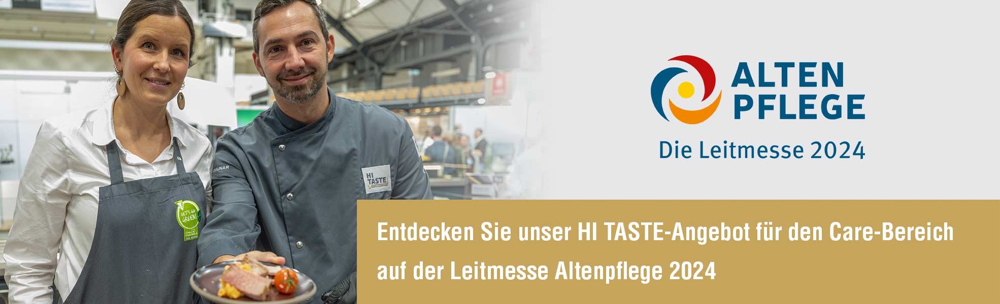 Wir sind auf der Altenpflege-Messe