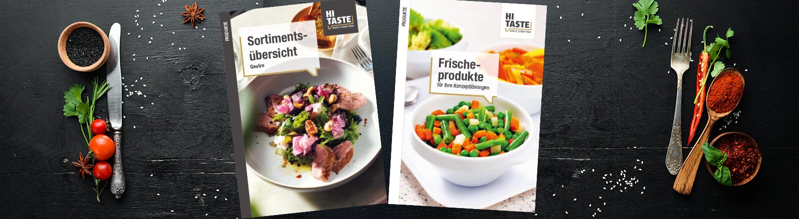 HI TASTE Broschüren und Angebote