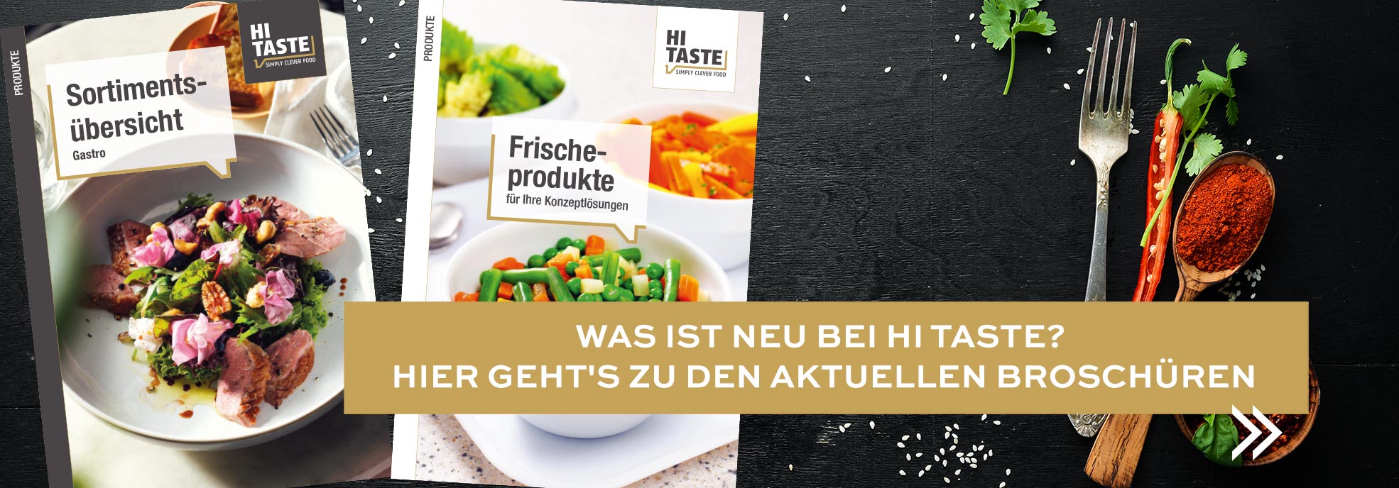 HI TASTE Broschüren 