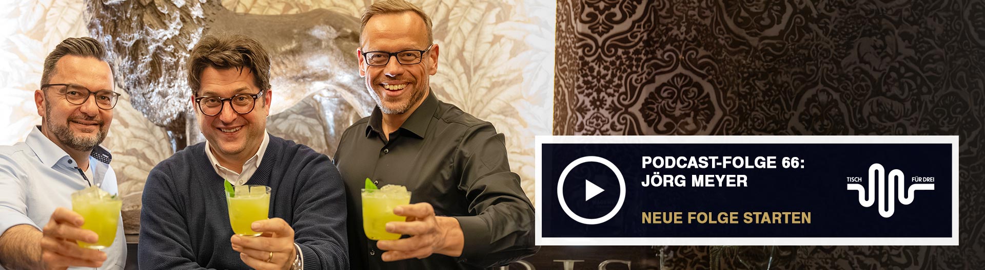 Podcast Tisch für drei von CHEFS CULINAR mit Jörg Meyer