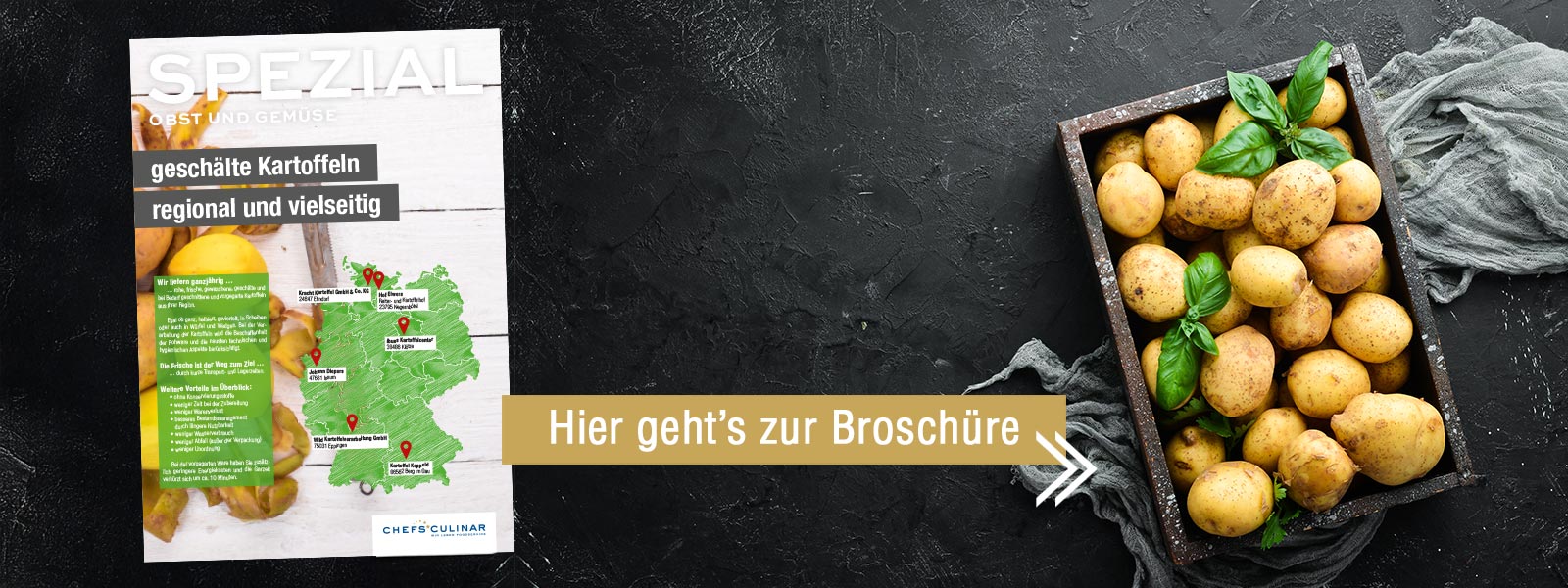 CHEFS CULINAR Broschüre Kartoffeln