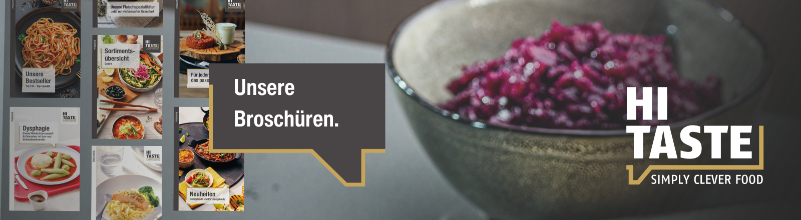 HI TASTE Broschüren und Angebote