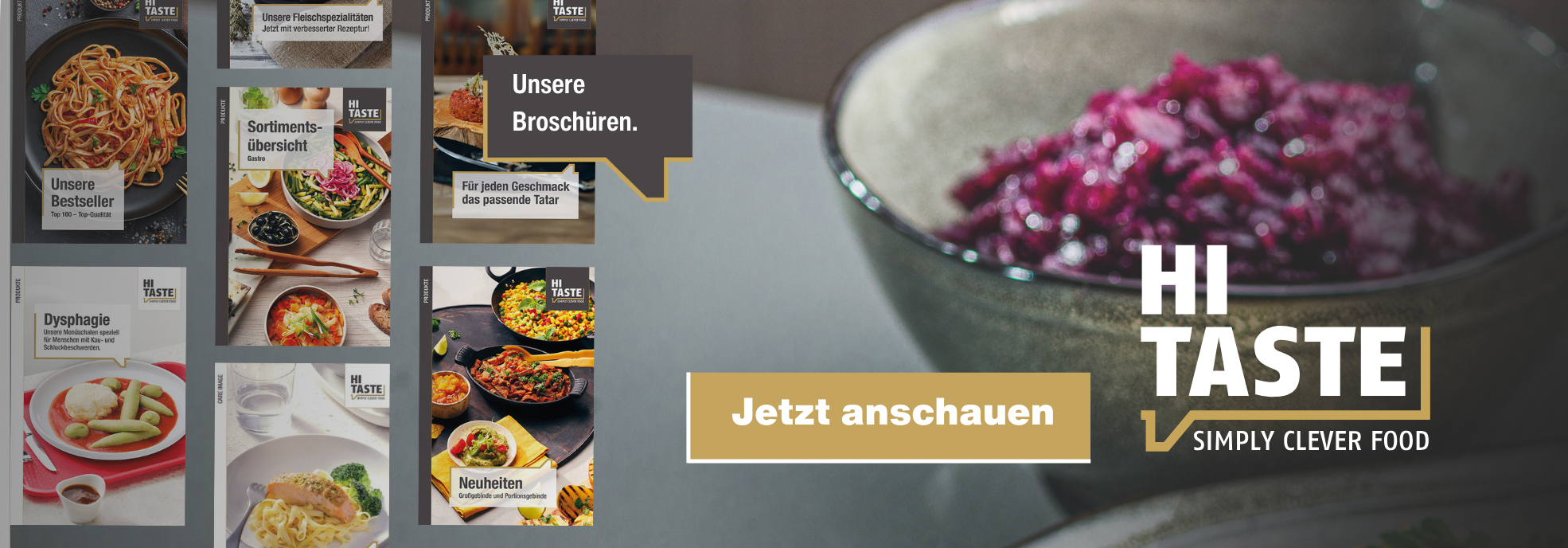 HI TASTE Broschüren 