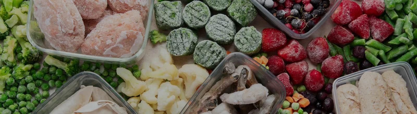 Schmuckbild: Diverse tiefgefrorene Lebensmittel
