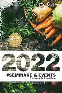 CHEFS CULINAR Seminarbroschüre für die Gastronomie 2022
