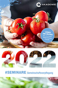 Seminarbroschüre für die Gemeinschaftsverpflegung 2022