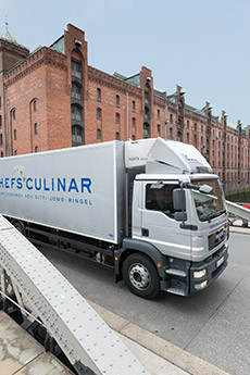 CHEFS CULINAR-Lkw in Hamburg