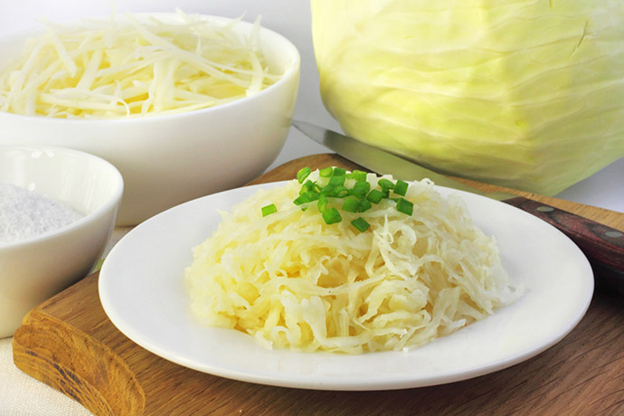 Portion Sauerkraut, Kohl 