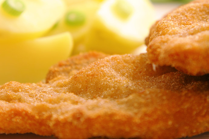 Wiener Schnitzel paniert