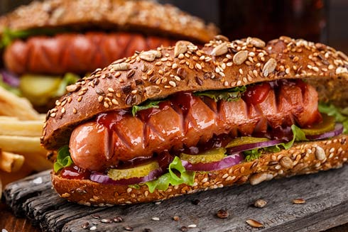 Eine richtig gute Wurst gehört zu einem guten Hot Dog dazu