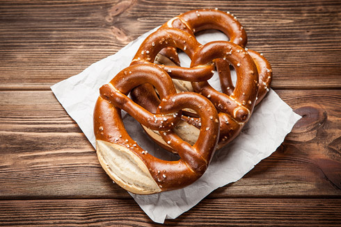 Die bayrische Brezen erkennt man an ihrem dicken Bauch