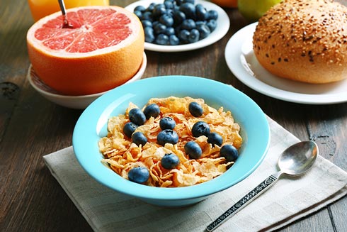 Brötchen und Cornflakes werden gerne beim Brinner gegessen