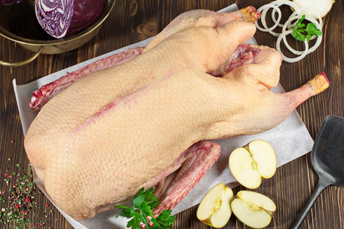 Unter Fettgeflügel fallen alle Frühmastgänse, jungen Gänse und Hafermastgänse.