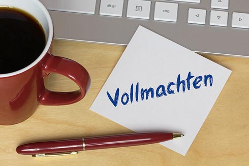 Jeder Unternehmer sollte eine Vorsorgevollmacht in Form einer Generalvollmacht anordnen