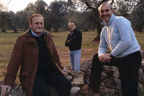Cosimo, Fernando und Rocco Primiceri führen den Familienbetrieb