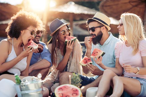 Wassermelonen for free: Überraschen Sie Ihre Gäste mit tollen Aktionen