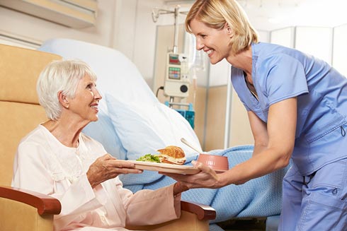 Eine ausgewogene Ernährung in Krankenhäusern und Pflegeheimen ist das A und O