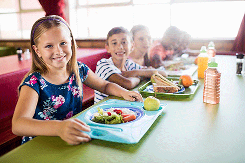 Kinder sollen sich gesund ernähren – auch außer Haus