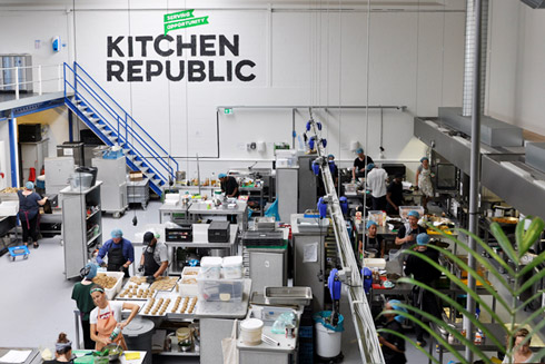 Die Kitchen Republic in Amsterdam ist DAS Start-up-Labor für Foodies