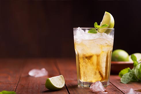 Trend Cocktail mit Ginger Beer