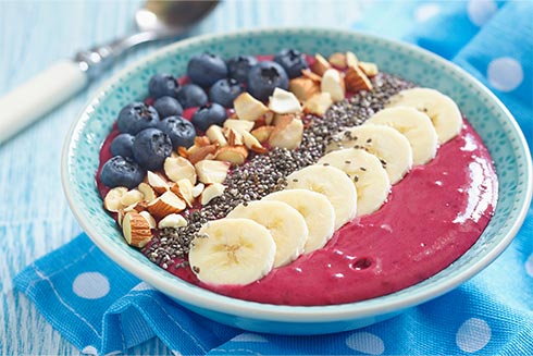 Smoothie Bowl Genuss im Glas