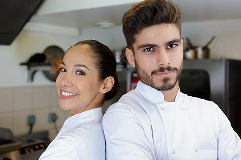 Einarbeitung in der Großküche