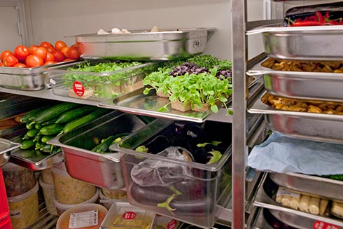 Bio-Lebensmittel lagern