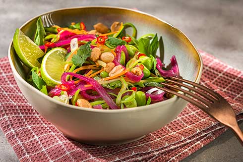 CHEFS CULINAR Süßkartoffel-Glasnudelsalat