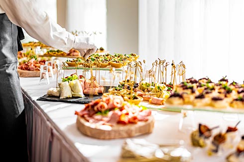 Buffet variabel planen