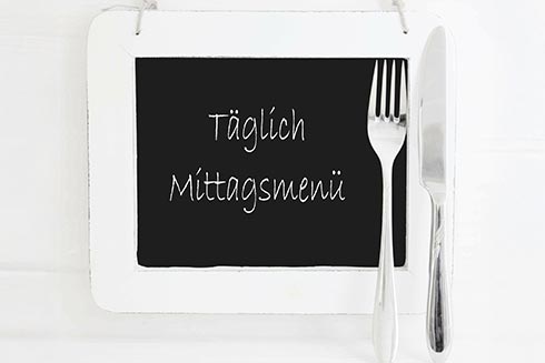 Mittagsmenü anbieten
