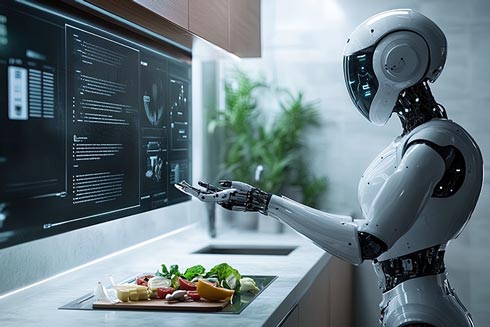 Roboter Großküche