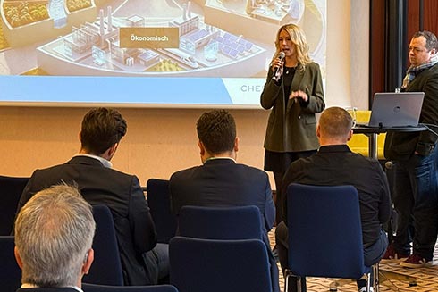 Anna Janssen beim Green Sign Future Lab