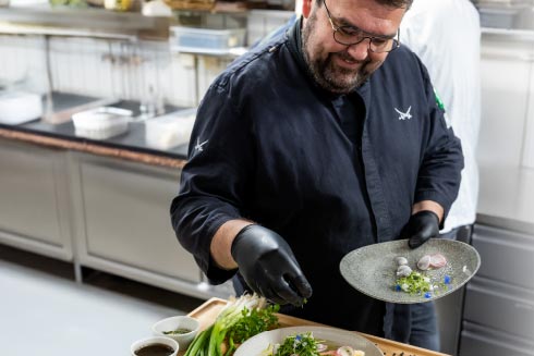 CHEFS CULINAR Sebastian Prüssmann in der Sansibar Küche auf Sylt
