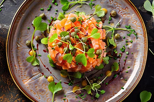 Lachs-Tartar