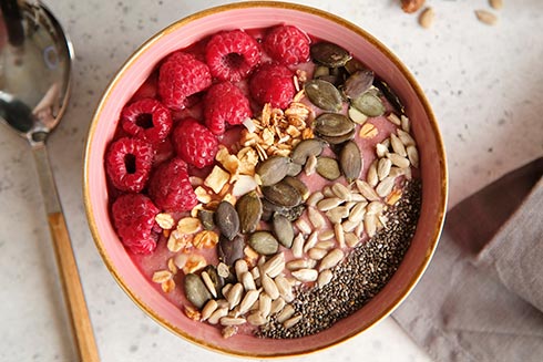 Smoothie Bowl mit Superfood