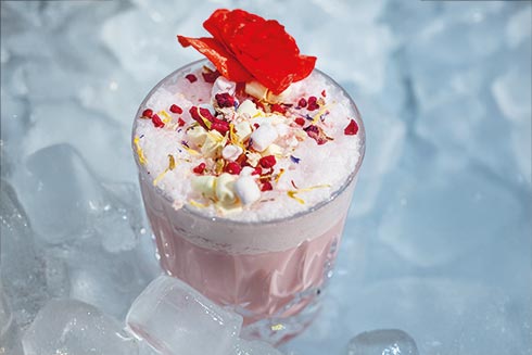 CHEFS CULINAR Ink Mallow Dream Cocktail