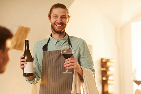Servicekraft Ausschank von Wein