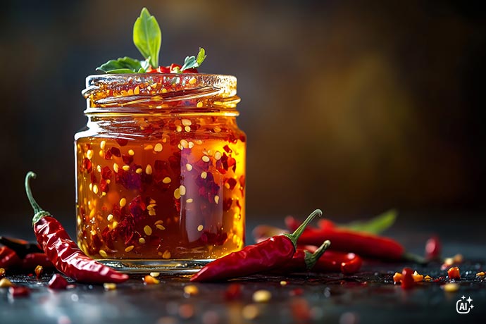 Eingelegte Chili Schoten