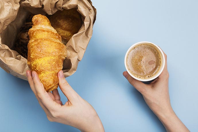 Fr&uuml;hst&uuml;ck zum Mitnehmen