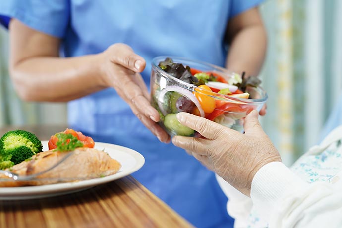 Vegane K&uuml;che im Care-Bereich