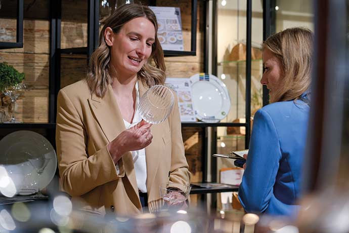 Großküchenzubehör Beratung auf der Messe in Berlin
