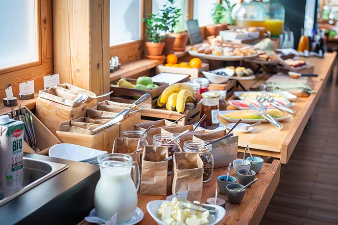 Das Fr&uuml;hst&uuml;cksbuffet im Griff  