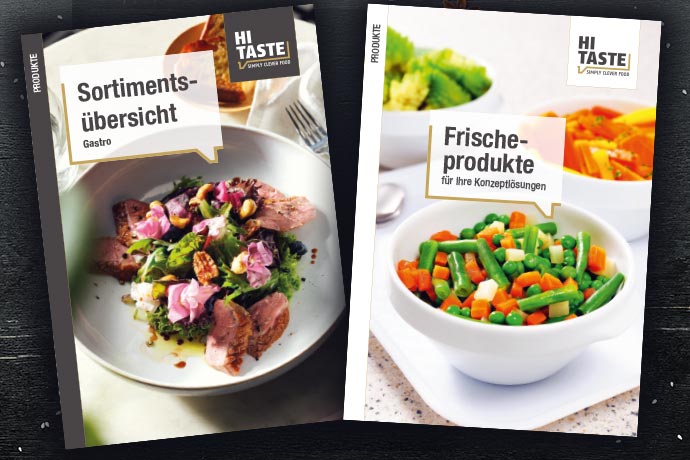 HI TASTE Broschüren