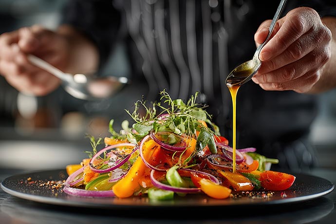 Fit f&uuml;r die pflanzenbasierte Kost in der Gro&szlig;k&uuml;che