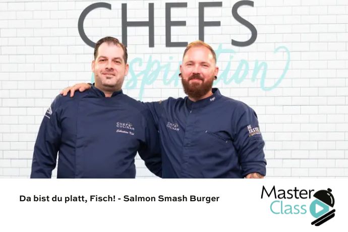 Masterclass Salmon Smash Burger