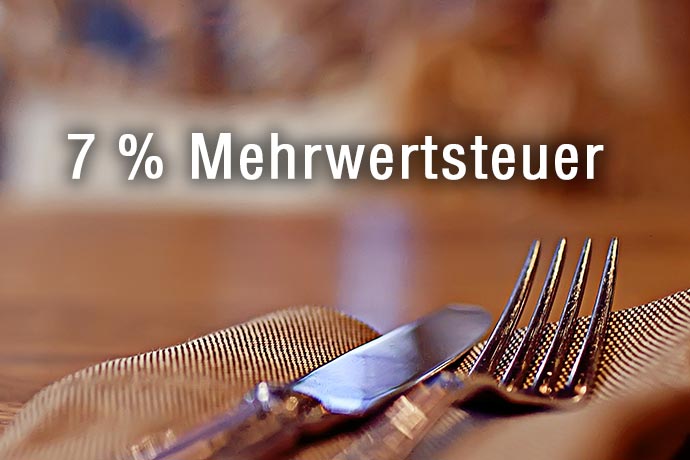 Dauerhafte Mehrwertsteuerreduzierung auf 7 %
