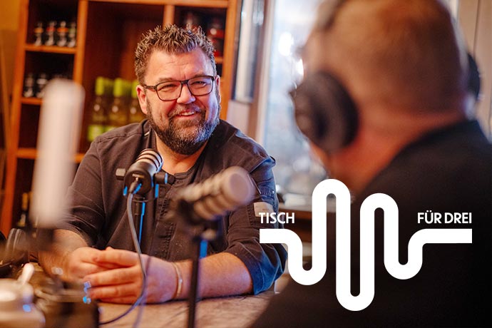 CHEFS CULINAR Podcast Tisch für Drei mit Sebastian Prüssmann