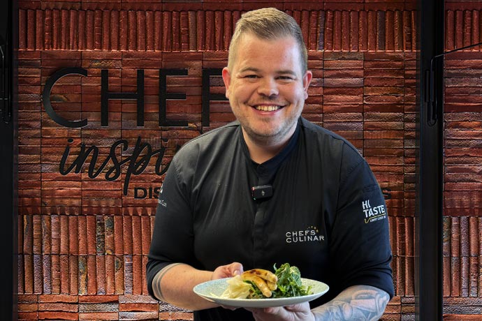 CHEFS CULINAR Spargel-Rezept von Lukas Eversmaier