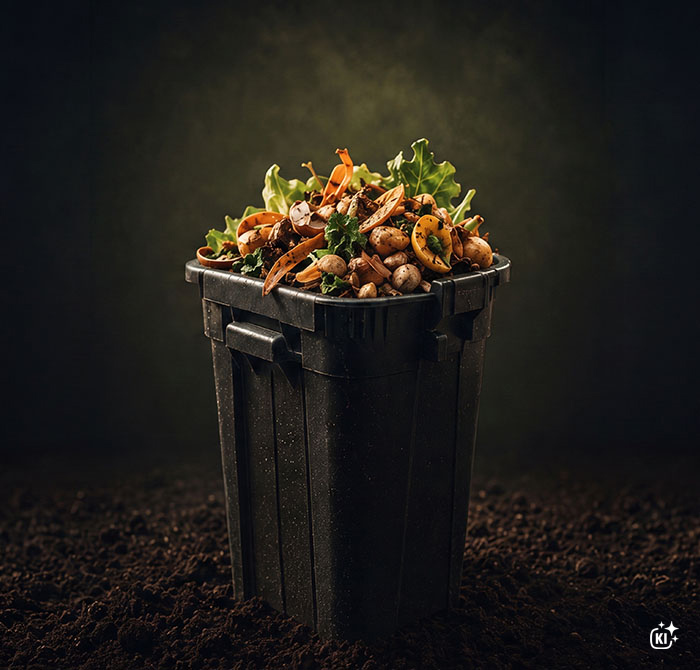 KI-generiertes Bild Kaiox Foodwaste