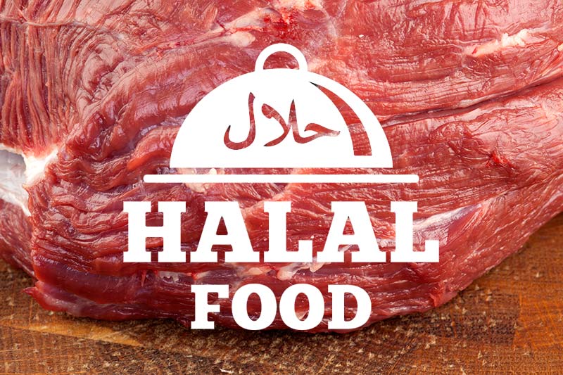 Wir bieten Ihnen auch Halal-zertifizierte Lebensmittel an